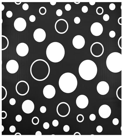 Schwarz Weiß Polka Dots Geschirrspülermagnete Geschirrspüler Frontabdeckung Magnet Edelstahl Geschirrspüler Aufkleber