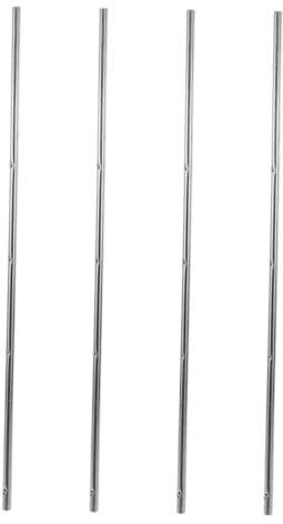 JOINPAYA Tischfußballstangen Ersatzteile Aus Robustem Eisen 44cm Länge 8mm Durchmesser Universell Passend Für Tischkicker Familienunterhaltung Spielzubehör