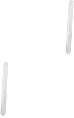 Toyvian 2 Stück Farben Leuchtstäbe für Partys und Konzerte Glühende Stäbe Partyzubehör ohne Batterie für Hochzeiten Festivals und Veranstaltungen Langlebig