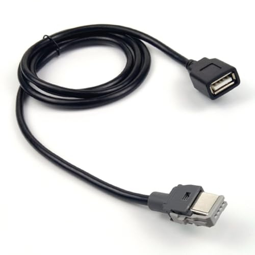 JoyousMall Câble adaptateur 4 broches vers USB pour voiture - Câble USB de navigation stéréo pour 307 408 pour interface radio C4 C5 C-Quatre B50 RD9
