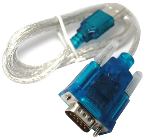 Tsawntd Câble USB vers RS232 câble Adaptateur série Femelle Compatible avec Windows 10 8 7 Linux