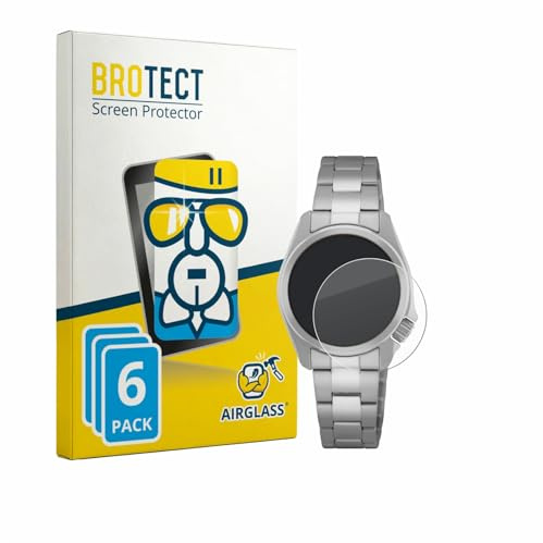 BROTECT 6 Stück Schutzglas für Seiko 5 Sports SRE003K1 (28 mm) Schutzfolie Panzer Folie Glas[Extrem Kratzfest, Anti-Fingerprint, Ultra-Transparent]