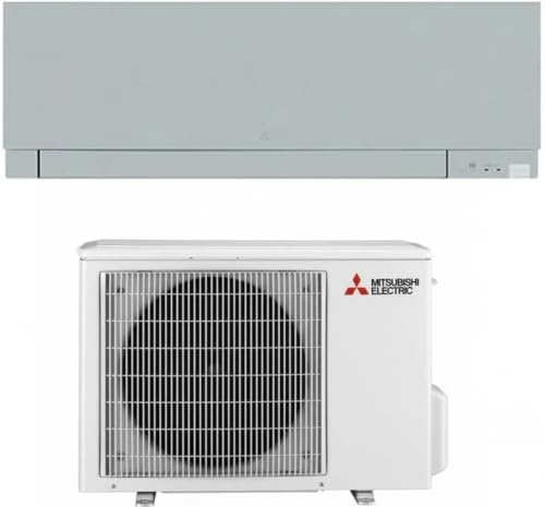 MSZ-EF25VGKS + MUZ-EF25VG - Climatizzatore 9000 Btu Monosplit on Pompa di Calore Classe A+++/A++ Wifi Argento