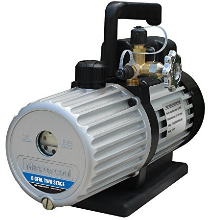 MASTERCOOL 90066 – 2 V-110-b 2 Fase, 6 CFM Pompa per sottovuoto a Doppia Tensione