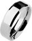 Mianova Unisex Band Ring Edelstahl Poliert Freundschaftsring Herrenring Damenring Partnerring Damen Herren Silber Größe 62 (19.7) 8mm Breit