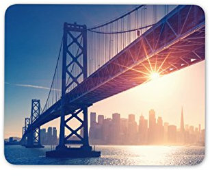 Golden Gate Bridge Tapis de Souris – USA America Travel Fun Gift Computer #8857