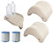 Set di accessori da 5 pezzi per vasche idromassaggio Intex PureSpa (2x filtro S1, 1x vassoio 28500, 2x poggiatesta 28501)