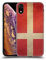 Head Case Designs Dänemark Dänischen Vintage Fahnen 6 Gel Handyhülle Hülle [Militärischer Schutzgrad] Kompatibel mit Apple iPhone XR