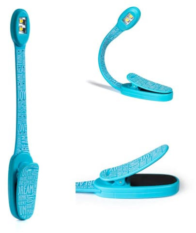 Gifts for Readers & Writers Flexilight Xtra Leselampe | Lesezeichen Buch Licht | LED Clip On Leselampe | Kinder und Erwachsene Buchlampe | Buchzubehör | Geschenk für Leser, Buchliebhaber