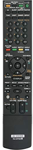 ALLIMITY RM-ADP029 Télécommande remplacée pour Sony AV System RMADP029 DAV-F200 DAV-I550 HCD-F200 DAV-IS50 DAVF200 DAVI550 HCDF200 DAVIS50