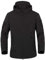 SZAWSL Veste militaire imperméable en softshell pour homme avec doublure en polaire, Camouflage, Veste tactique,M,Noir