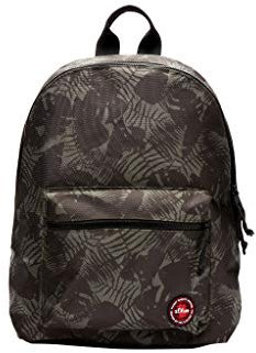 s.Oliver RED LABEL Herren Sportiver Rucksack mit Blätter-Motiv evergreen AOP 1 Einheitsgröße