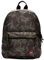 s.Oliver RED LABEL Herren Sportiver Rucksack mit Blätter-Motiv evergreen AOP 1 Einheitsgröße