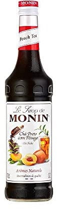 MONIN Sirop de Thé Pêche pour Thé Glacé et Cocktail - Arômes Naturels - 70cl
