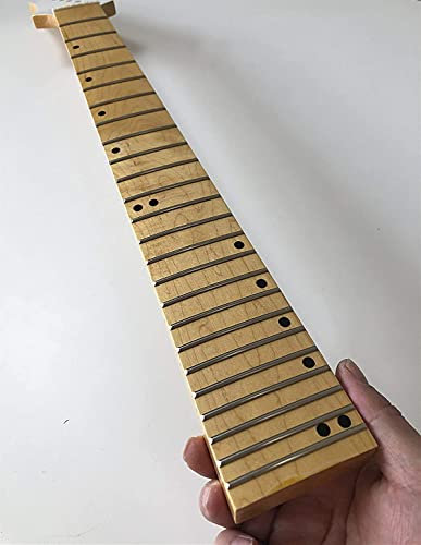 NC Manche de guitare électrique 7 cordes, 24 frettes, touche en érable, finition brillante