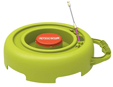 Arnocanali ASB Enrollador Profesional de tecnopolímero para sondas pasacables de Ø3 a Ø5 mm, Multicolor