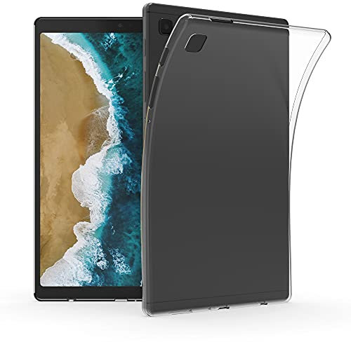 kwmobile Case Compatible with Samsung Galaxy Tab A7 Lite 8.7 (2021) Case - Soft TPU Back Protector Cover for Tablet - Transparent
