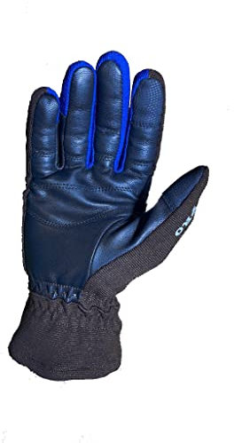 JF-Reitsport VM Gloves Riding Dark Brown/Navy L
