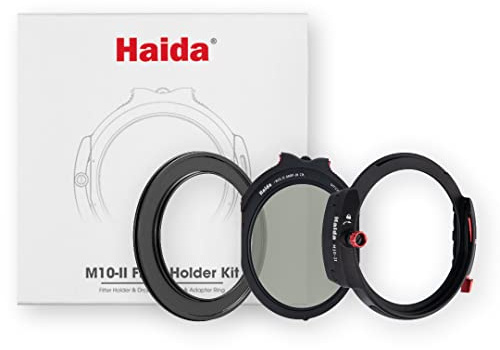 Haida Kit de support de filtre M10-II 100 mm avec bague d'adaptation 72 mm