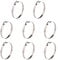 Winlong Stainless Steel Hose Clamps 3 Inch, 8PK Worm Gear Drive Hose Clamps 4'' SAE 64 Clamping Range 2 1/2’’-4 1/2’’(64-114mm) for Automotive Plumbing, 2 3/4'', 3 1/2’’, 3 3/4'' Hose Clamps