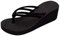 riou Zapatos de Playa y Piscina para Mujer Estilo Bohemias Sandalias de Playa Flip Flops Talla Grande Zapatillas de Casa Punta Abierta Zapatillas de Baño 2022 Negro