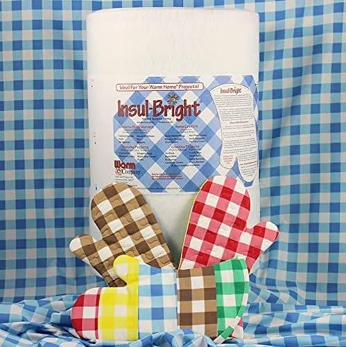 Insul-Bright Insulated Wadding for Making Oven Gloves and Thermal Lined Lunch Boxes 22 (55cm) Wide x 50cm