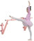 Ballettstange Wandmontierte Ballettstange aus Stahl for Erwachsene und Kinder, höhenverstellbar, ideal for Dehnübungen (Size : 1M/3.3FT)