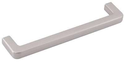 Griff Mango LA 160mm - Möbelgriff Breite 172mm - elegant und zeitlos - Bügelgriff, Zinkdruckguss Edelstahl Effekt
