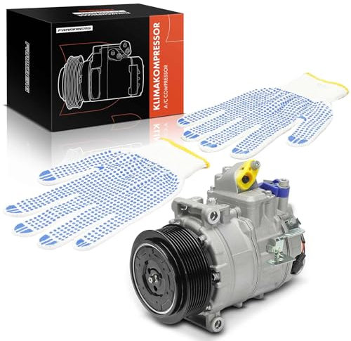 Frankberg Compresseur de Climatisation avec attelage Diesel Compatible avec Ran.ge Ro.ver Sport L320 3.6D 4x4 Diesel 2006-07/2010 Remplacer# LR014536, y compris huile prép