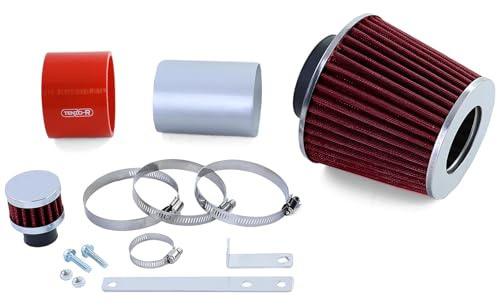 Tenzo-R Air Intake Kit Sportluftfilter Rot für Audi TT 8N 1.8T 1998-2006