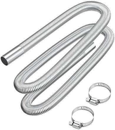 Flaconi Auto Auspuffrohr Standheizung,Abgasschlauch Standheizung,Abgasschlauch,Standheizung Abgasrohr,Standheizung Auspuffrohr,Geeignet für die Meisten Auto-Luft-Diesel-Standheizungen (200cm)