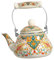 Zerodeko Tetera cafeteras jarra cafetera infusor de te cocinas de gas tea pot hervidor de agua caliente Titulares colador Hervidor de agua conveniente hervidor de agua espesa esmalte Orange