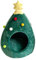 Bonita casa para gatos con árbol de Navidad, de felpa suave, antideslizante, cálida para perros pequeños y gatos