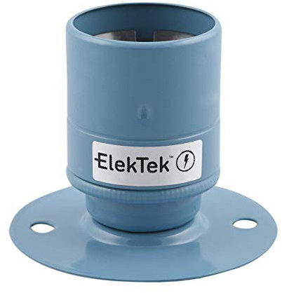 E27 Latten-Lampenfassungen, Finish wählbar Dawn Blue