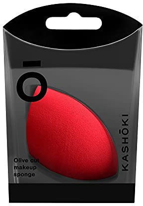 Kashōki Make Up Sponge Olive Cut Red - Make-up-Schwamm