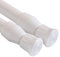 QILERR Piccole aste di tensione, da 40 a 71 cm, confezione da 2, aste di estensione regolabili per tende, per armadi, finestre, cucina, bagno, armadio, armadio (bianco)