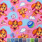 MAGAM-Stoffe Paw Jersey Kinder Stoff Oeko-Tex Meterware 50cm (11. Skye Wolken)
