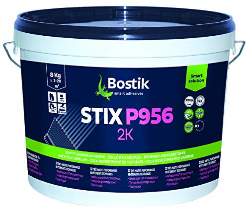 Bostik Stix P956 2K PU Gummi Linolium Kleber Klebstoff 8kg Einheit