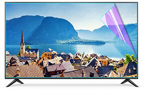 WSHA Anti-Blendung Fernseher-Display-Schutz-Blauer Lichtfilter für 32-70 Zoll, Anti-Kratzer/Anti-Fingerprint/Antireflexfilm, für Sharp, Sony, Samsung, Hisense, LG etc,39inch(856 * 478mm)