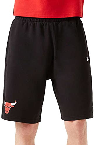 New Era Herren NBA Team Logo Chibul Blk Shorts, schwarz, L