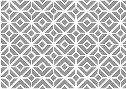 d-c-fix Wachstuchtischdecke PVC-free Karo Mondial - abwaschbar wasserdicht - In- & Outdoor - Wachstuch Plastik-Tischdecke Wachstischdecke Tischtuch - 140 cm rund