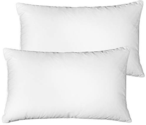 DILUMA | Füllkissen 40x60 cm - 2er Set | Mikrofaser Innenkissen mit 400g Füllung | waschbare & atmungsaktive Kissenfüllung für Dekokissen/Kopfkissen | Allergikergeeignet, ÖkoTex, Made in Europe