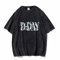 Suga D-Day Album Merch T-Shirt Vintage Distressed Decolor Dirty-geliebtes Baumwoll-Lose T-Shirt C-M