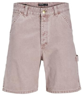 JACK & JONES Jjitony Jjcarpenter Shorts Wi 050 SN Pantaloncini, Rosa in Legno, XS Uomo