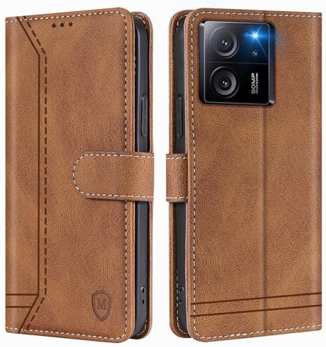 GoodcAcy Handyhülle für Xiaomi 13T/Xiaomi 13T Pro Hülle Handyhülle Leder Klappbar Schutzhülle Tasche Wallet Brieftasche Cover Flip Case für Xiaomi 13T/Xiaomi 13T Pro/Redmi K60 Ultra Klapphülle
