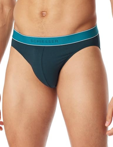 Schiesser Herren Rio Duality Function Slip, Petrol_181120, M