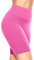 TNNZEET Short Cycliste Femme Été à Taille Haute,Short de Sport Femme Legging Court Short pour Gym,Sports,Rose,S-M