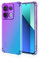 JIAFEI Hülle für Xiaomi Redmi Note 13 4G Gradient Color Handyhülle TPU Gradient Dünn Schutzhülle Anti-Fall Handytasche Handy Case Kompatibel mit Xiaomi Redmi Note 13 4G, Violett/Blau