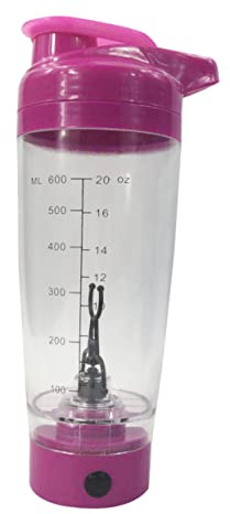 Ciieeo Protein Shaker Bottle Mixer Tornado Mix Bottle Portable Blender Battery