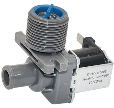 HqteK for Waschmaschine FCD270A Universelles elektrisches Wassereinlass-Magnetventil, getestet und gut funktionierend, Waschmaschinenteile
